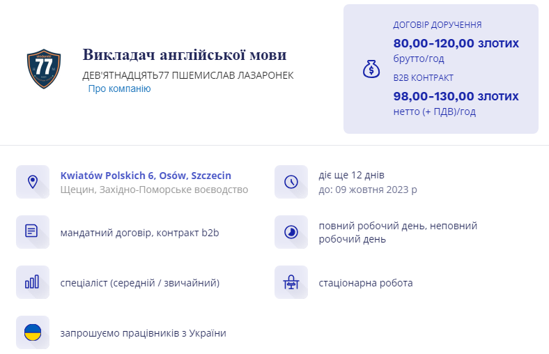 1000 грн за годину! Скільки можуть заробляти українські вчителі в Польщі: найкращі вакансії