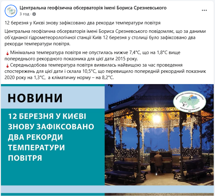 В 10 городах Украины зафиксировали новые температурные рекорды: где теплее всего (карта)