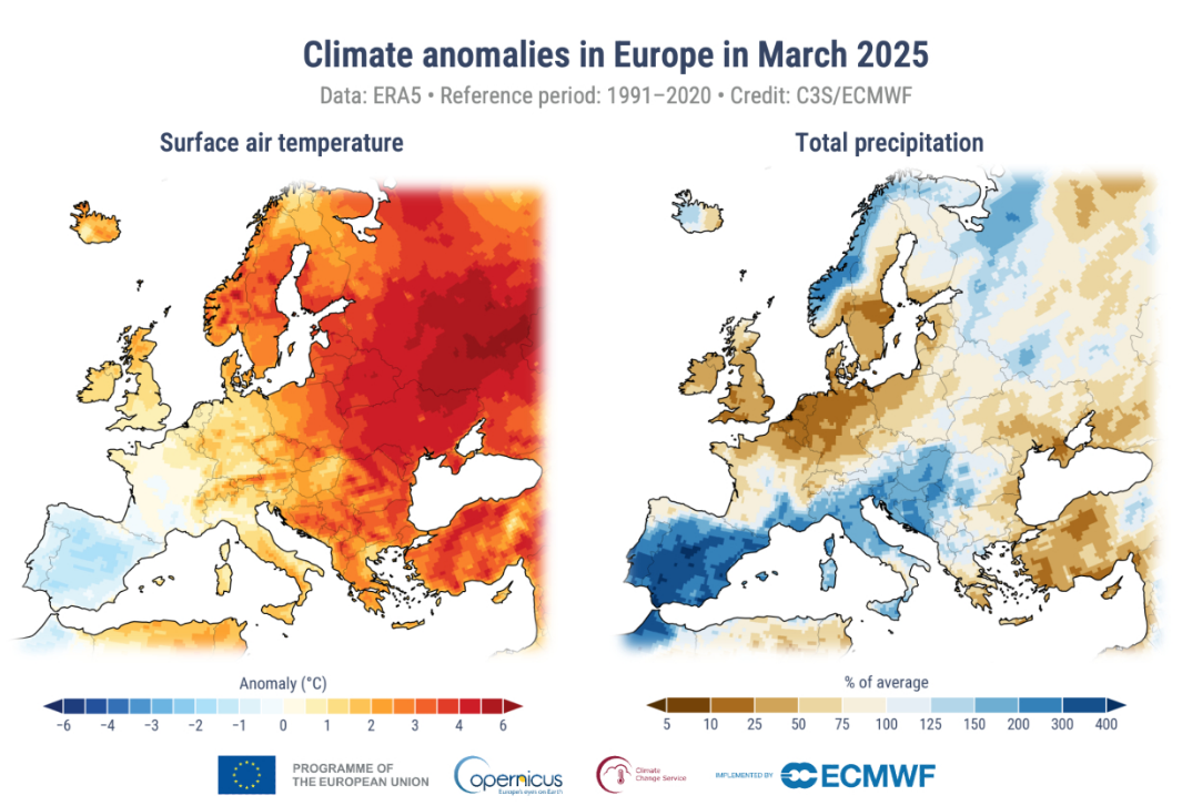 Березень встановив у Європі небезпечний температурний рекорд: чим це загрожує