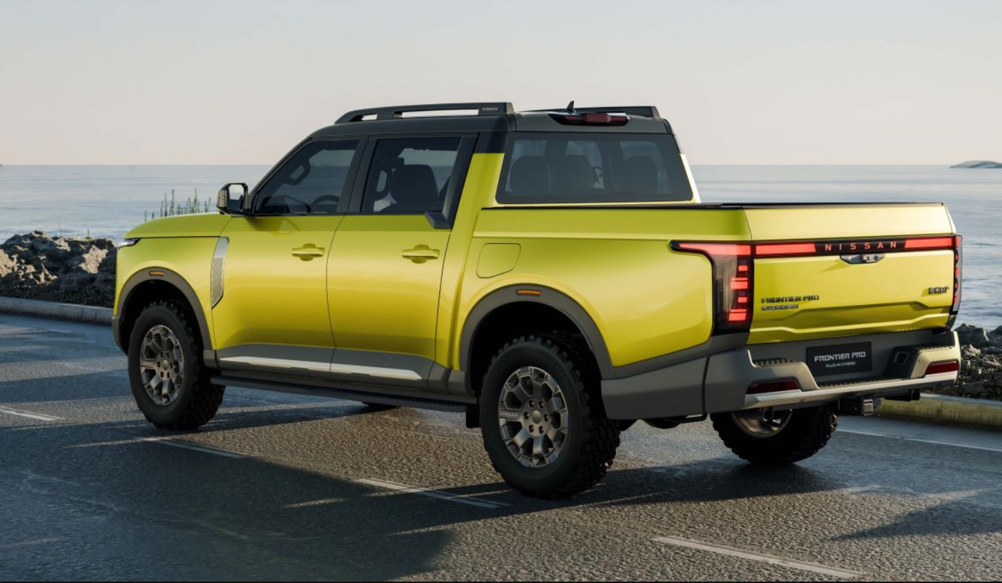 Первый для бренда: Nissan представил плагин-гибридный пикап Frontier Pro