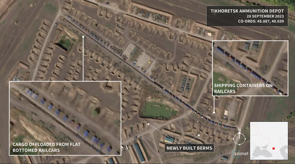 СМИ узнали, как РФ кораблями может возить оружие из КНДР для войны в Украине