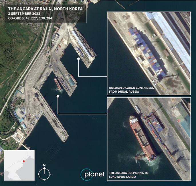 СМИ узнали, как РФ кораблями может возить оружие из КНДР для войны в Украине