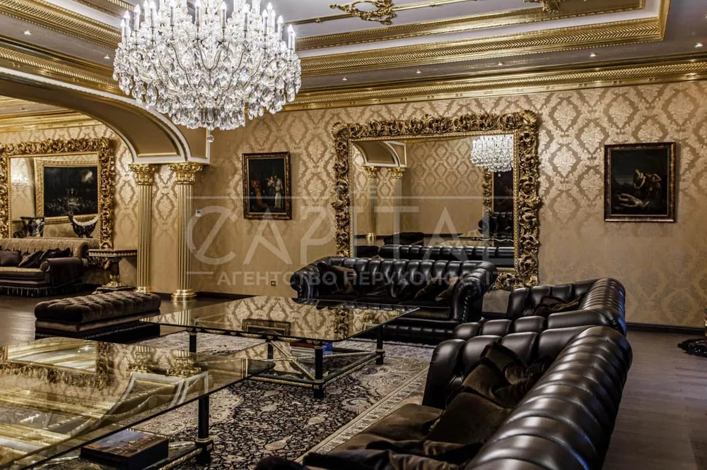 Пшонке и не снилось. В Киеве сдают "золотой" таунхаус за 500 тысяч в месяц: фото вас удивят