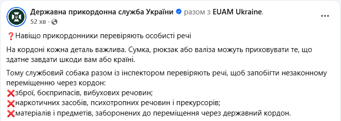 Безопасность - в деталях? Зачем проверяют вещи на границе и что ищут собаки