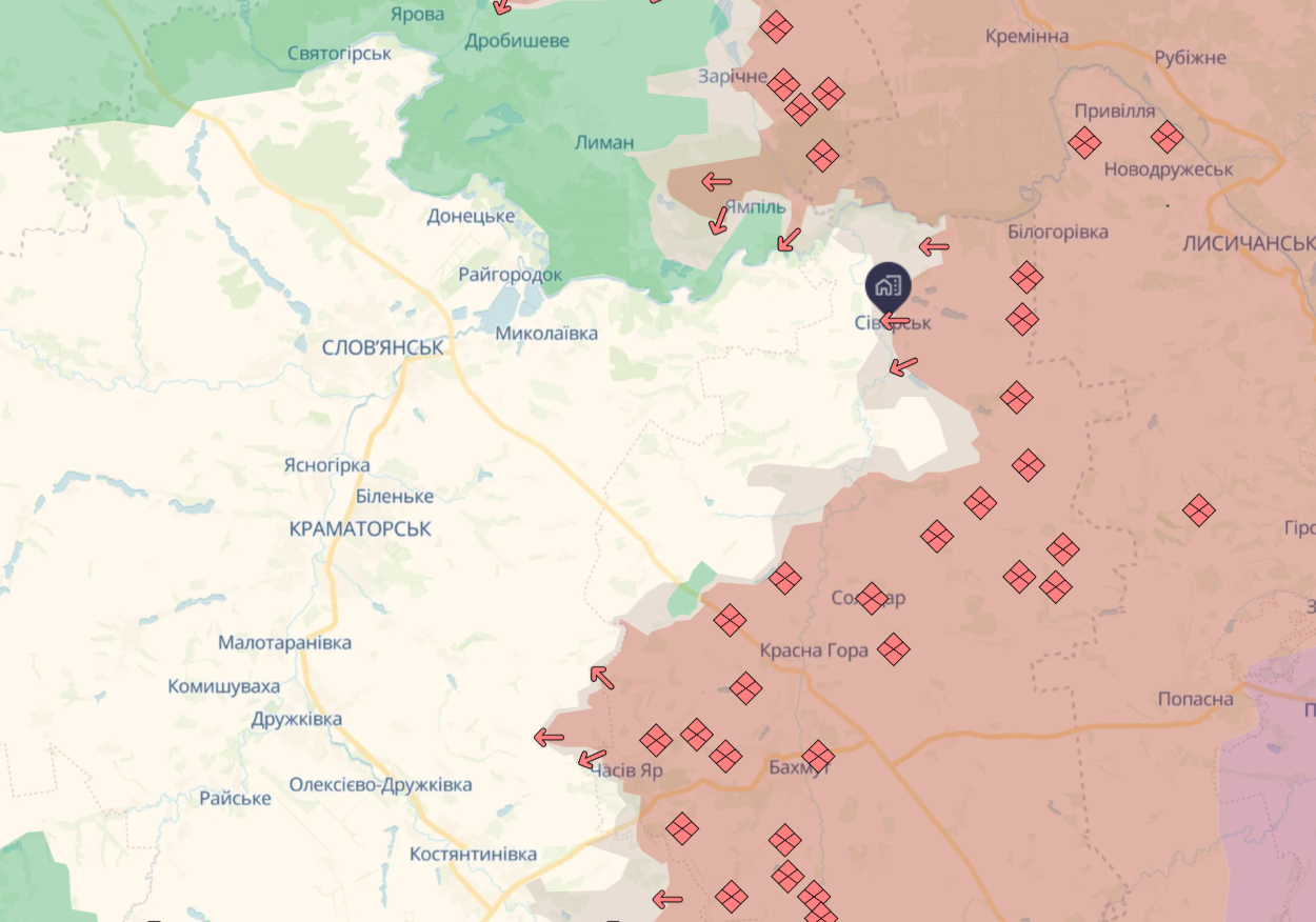 Разведка Британии оценила ситуацию в Северске и на подступах к Покровску