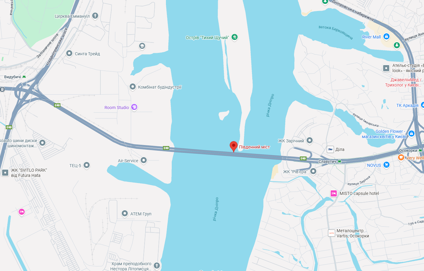 У Києві частково перекривають Південний міст: де й коли можливі затори