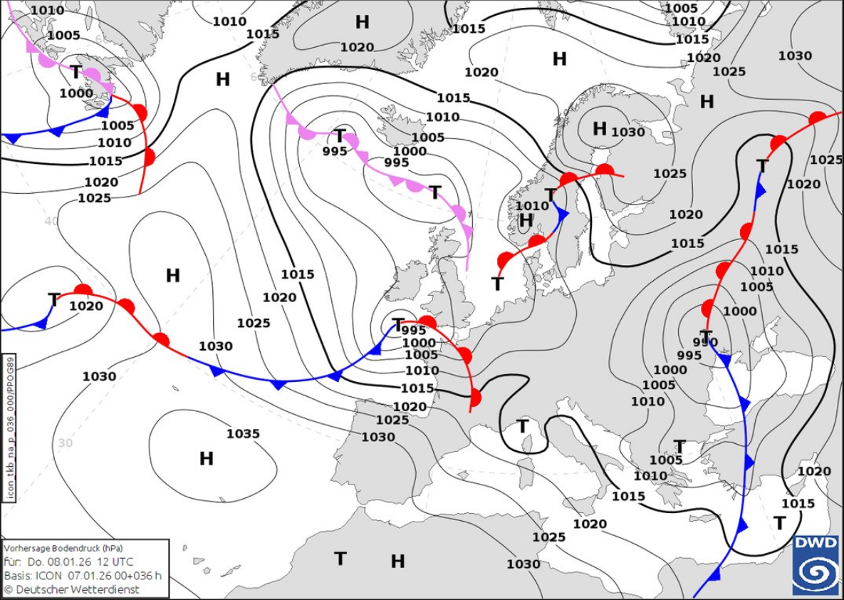 На Украину надвигается южный циклон: как изменится погода уже завтра, 8 января