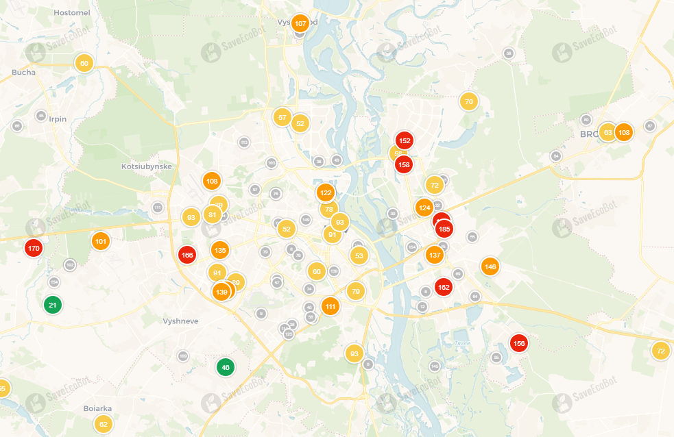 Київ накрив смог: як уберегти здоров'я після обстрілів і пожеж