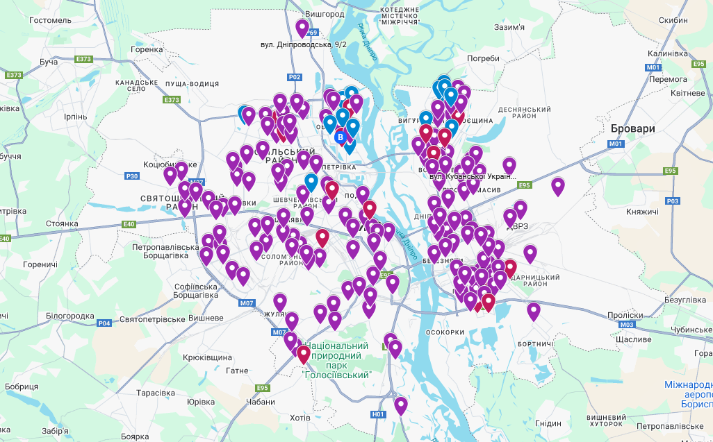 Запас воды в Киеве без света: как найти ближайший бювет с генератором