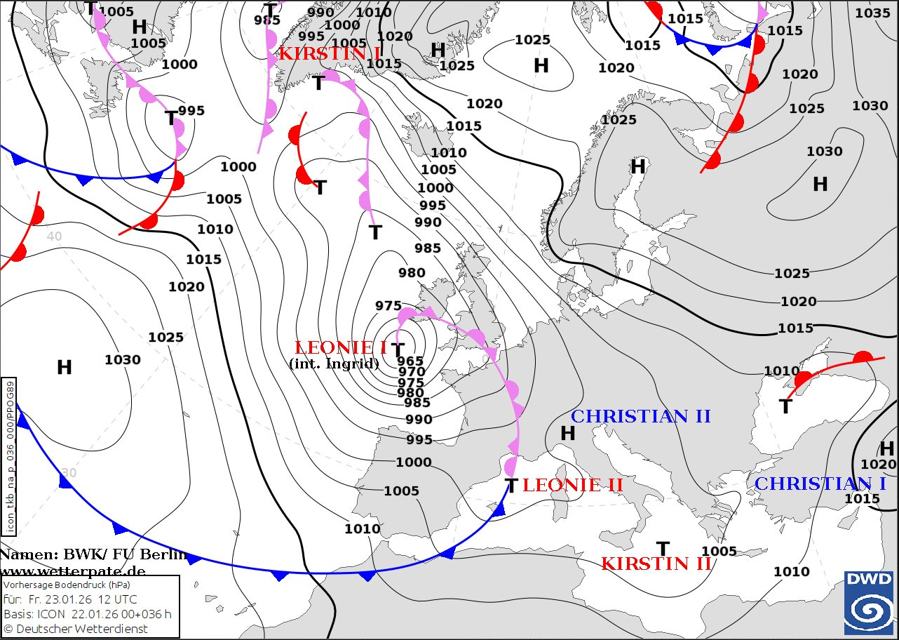 Облачность, снег и порывистый ветер: где в Украине погода завтра ухудшится