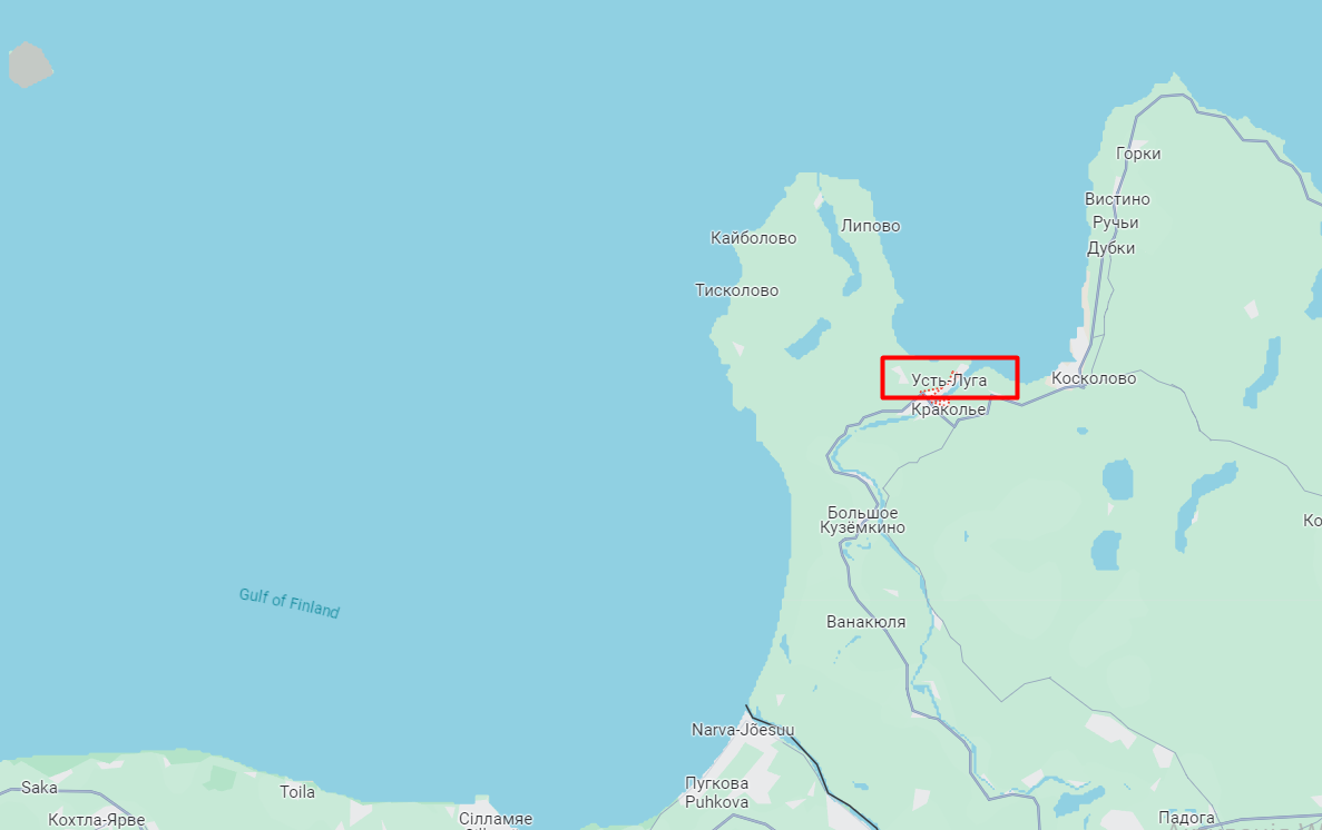 На Балтійському морі. У Ленінградській області РФ лунали вибухи, горить газовий термінал