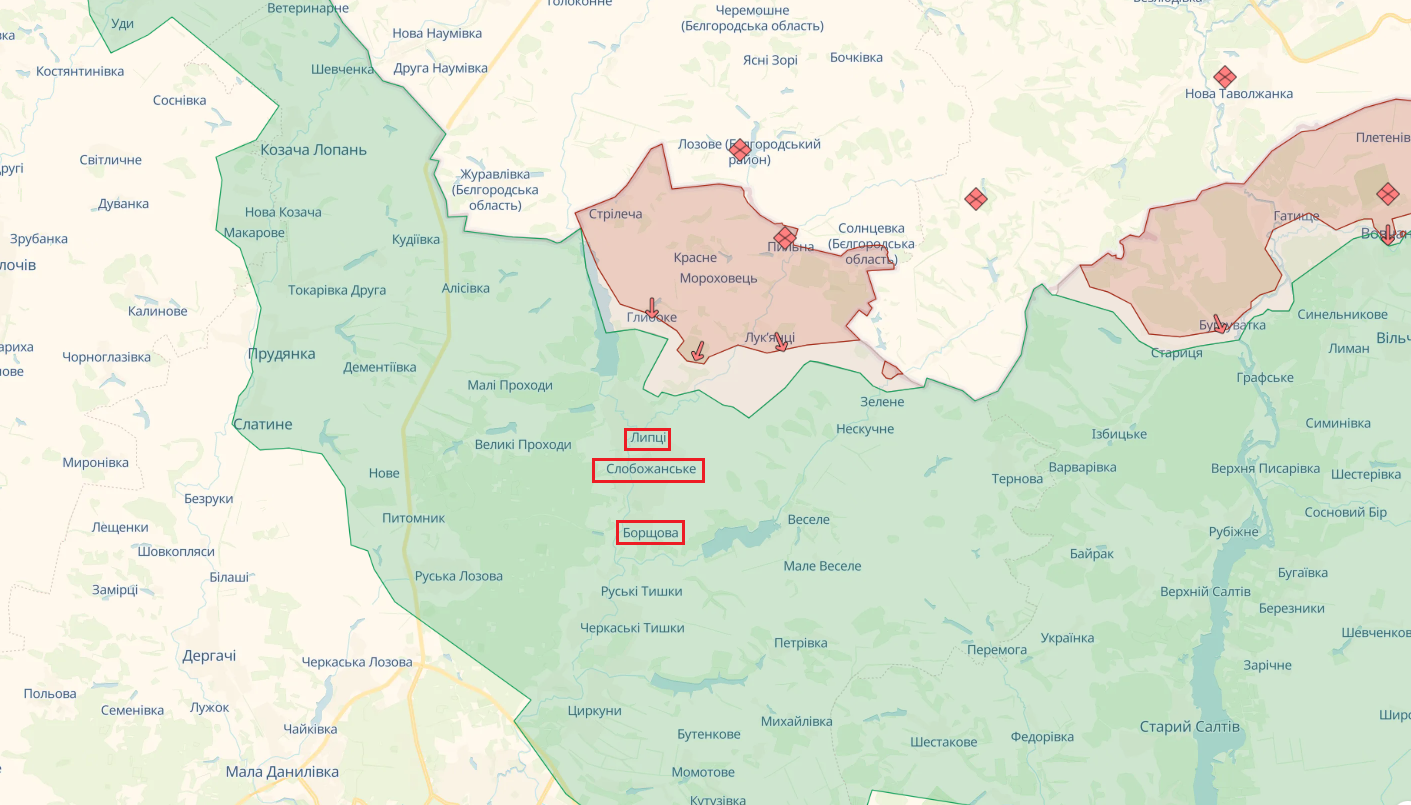 В Харьковской области запретят проезд к трем приграничным селам