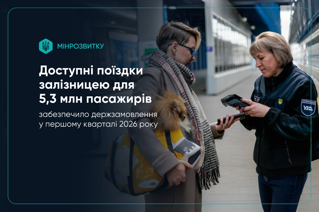 Самые популярные маршруты УЗ: куда украинцы ездят чаще всего в 2026 году