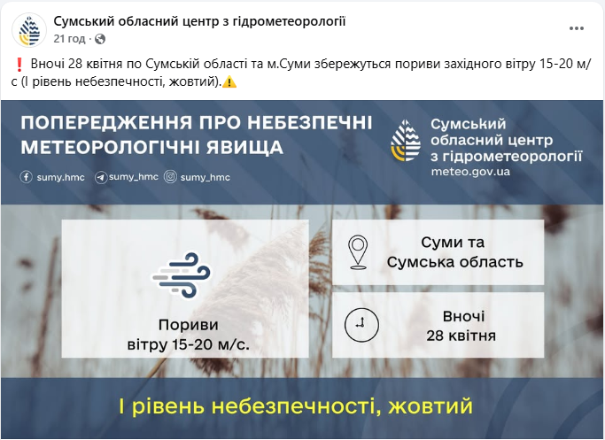 Негода залишила без світла тисячі людей у Сумській області (відео)