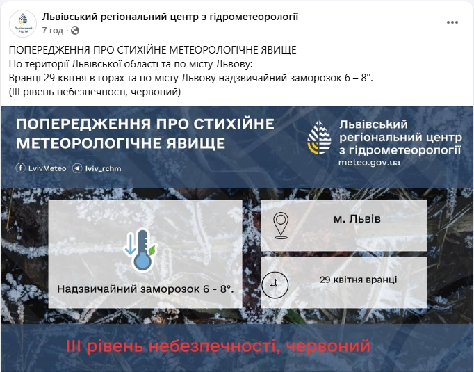 Сніг та історичний "мінус": де в Україні квітень встановив черговий холодний рекорд (відео)