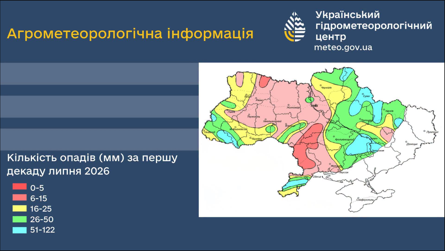 Від метру сухого ґрунту до потужних злив: де в Україні майбутній врожай постраждав найбільше