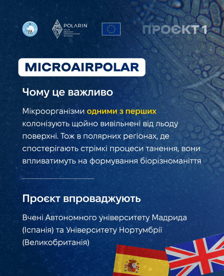 Полярні мікроби й вуглець в океані: що нового запланували на "Вернадському" та "Ноосфері"