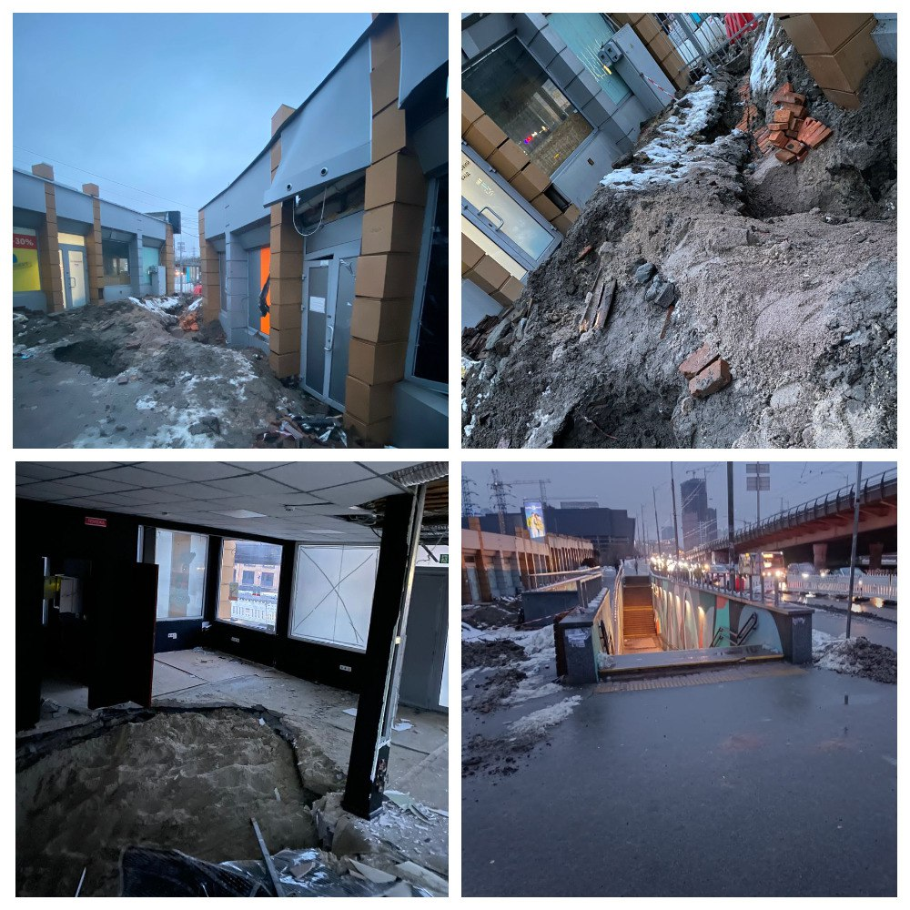 Просідання на станції метро &quot;Деміївська&quot; в Києві: правоохоронці провели огляд (фото)