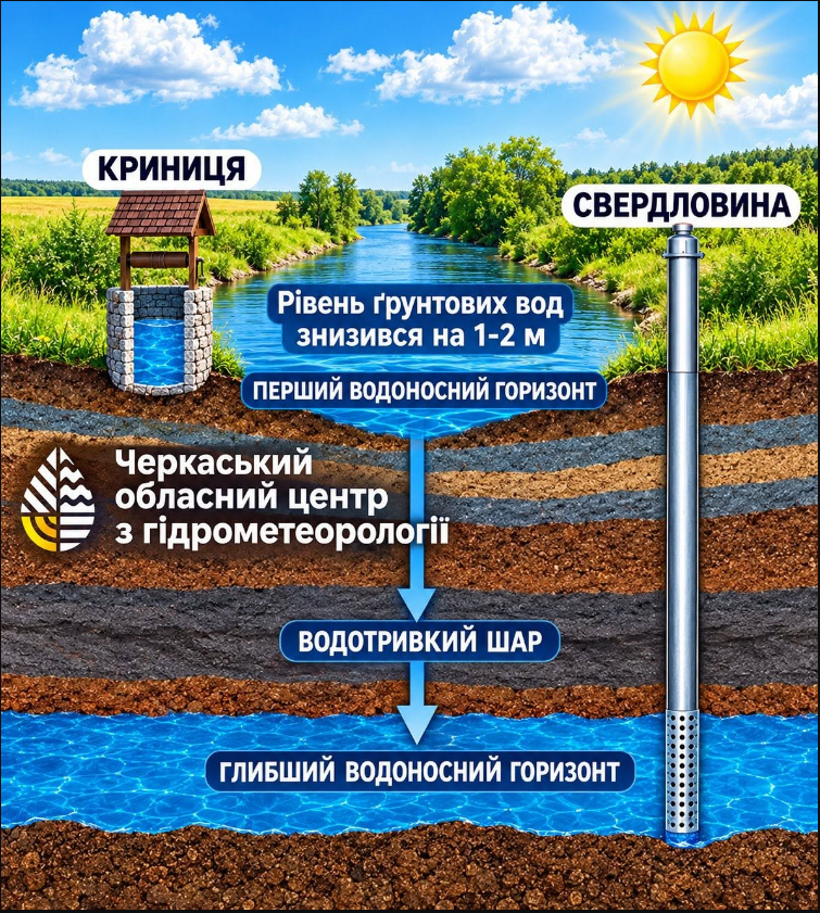Винен не лише клімат: чому насправді зникає вода в криницях і річках України