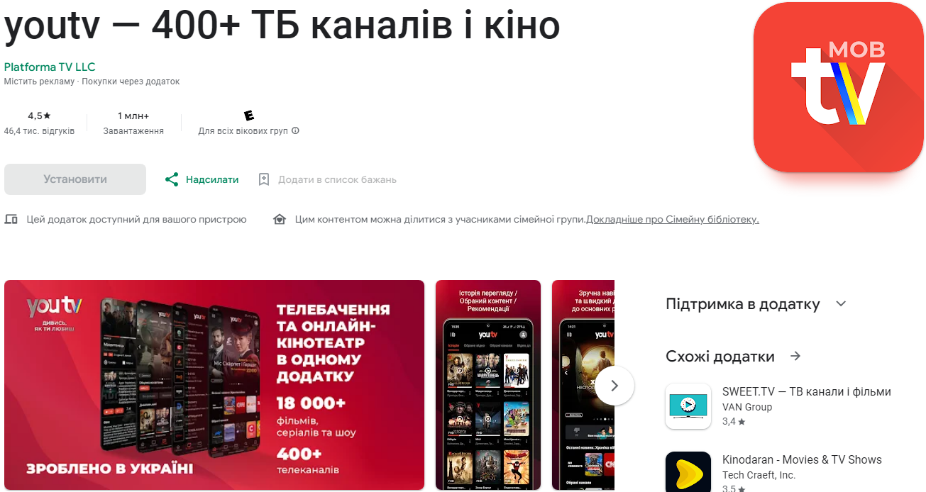 Телевизор &quot;в кармане&quot;. Лучшие приложения для просмотра ТВ, фильмов и мультиков