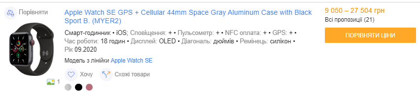 Apple Watch в Украине. Сколько стоят и как выбрать