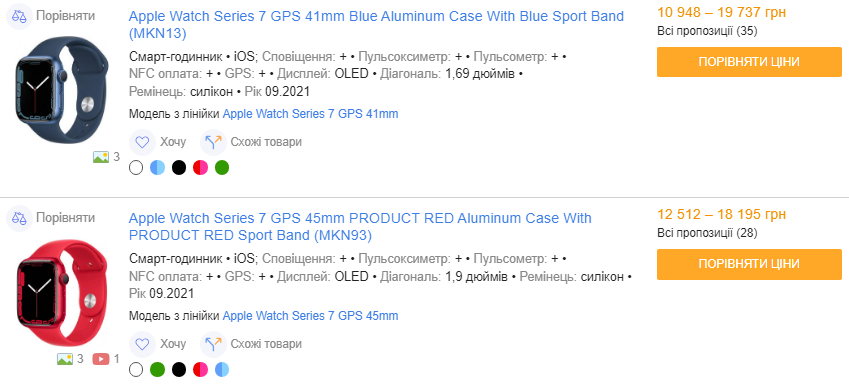 Apple Watch в Украине. Сколько стоят и как выбрать