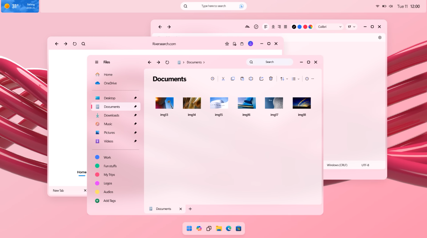 У мережі показали, яким може бути дизайн Windows 12 (відео)