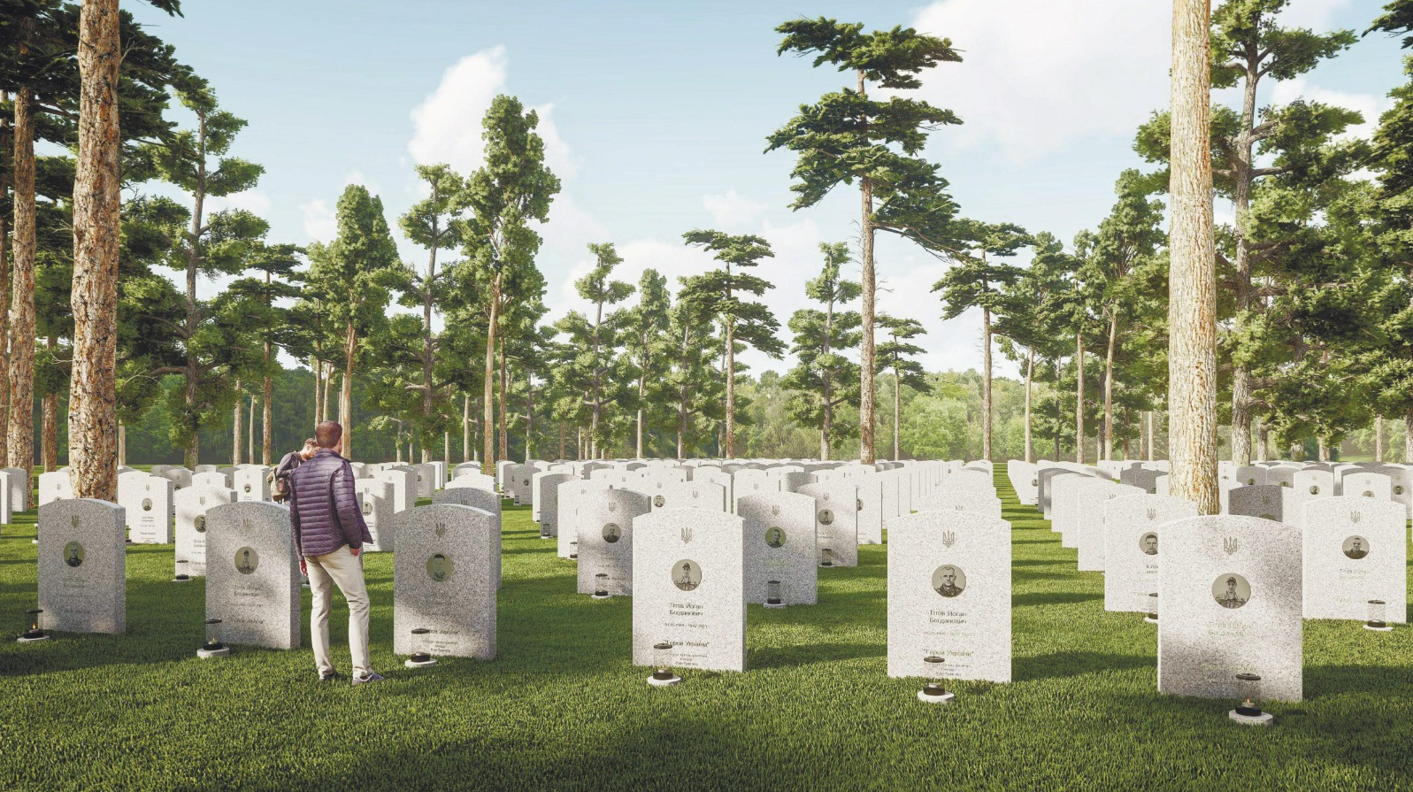 В Украине появится Национальное военное кладбище с крематорием и музеем: как будет выглядеть