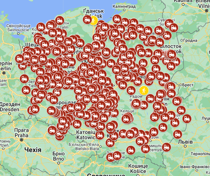 Польские фермеры анонсировали масштабные забастовки по всей стране