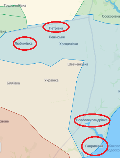 ЗСУ просуваються у двох областях: оновлена карта бойових дій