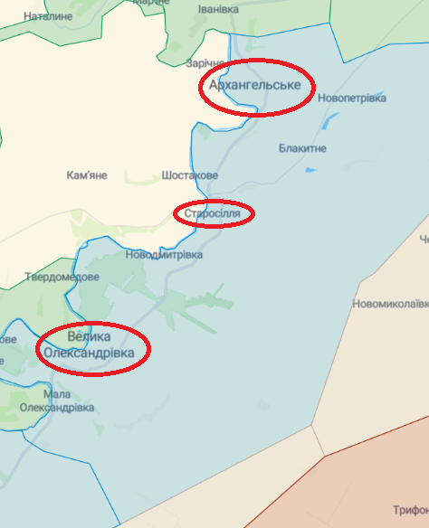 Військові підтвердили звільнення трьох селищ у Херсонській області