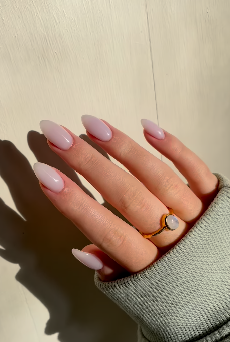 This spring's hit. Manicure to make your hands look elegant and slender