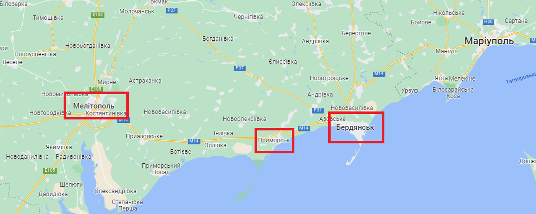 В містах окупованої частини Запорізької області частково відсутня електрика