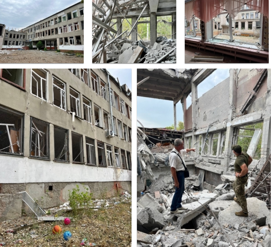 В Николаеве восстановят школу, разрушенную россиянами: первые фото проекта
