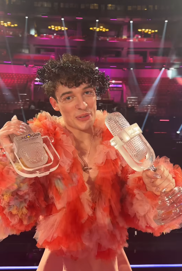 Eurovision winner broke his cup: Story has unexpected twist