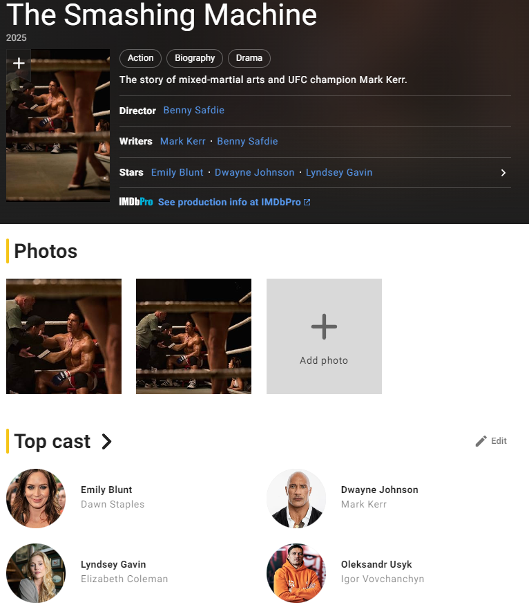 "Не сломай мою челюсть": Двейн Джонсон и Александр Усик встретятся в ринге на съемках фильма