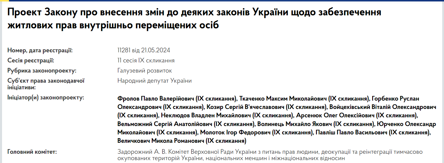 Искать жилье для ВПЛ станет легче: что может измениться