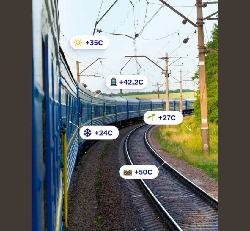 &quot;Расплавленные&quot; машины, перегрев путей и пожары. Какую беду причиняет аномальная жара Украине