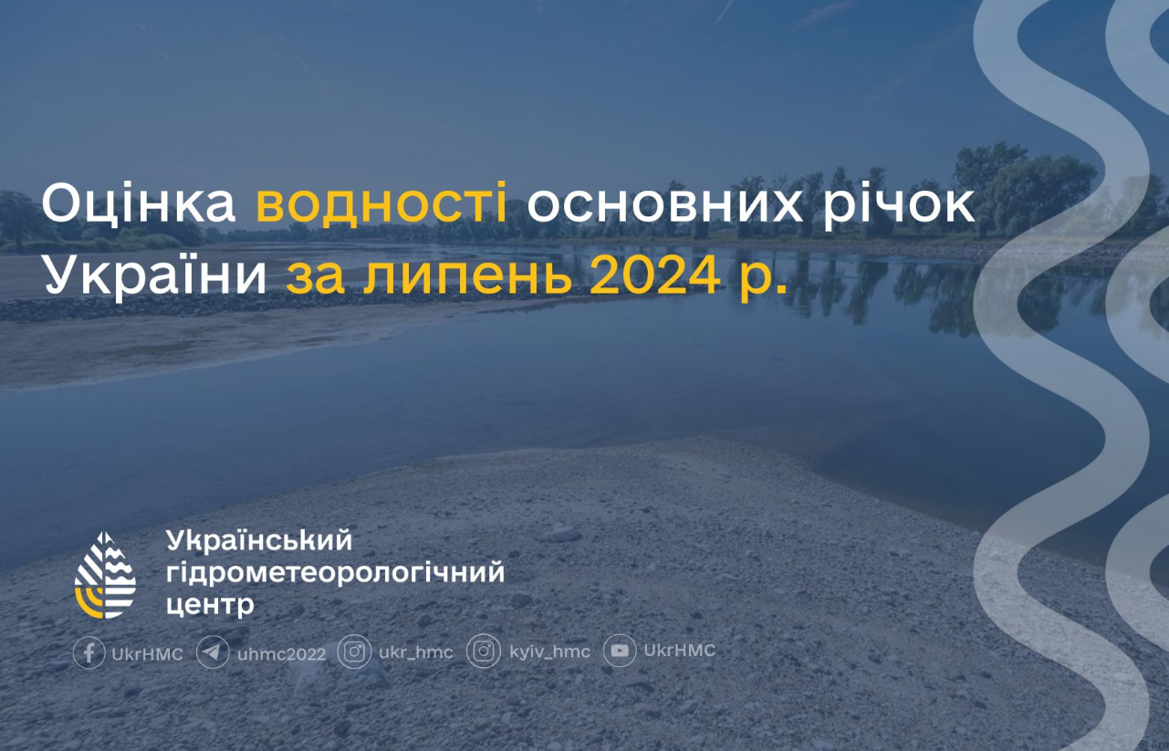 Як липнева спека вплинула на річки України і де ситуація найгірша