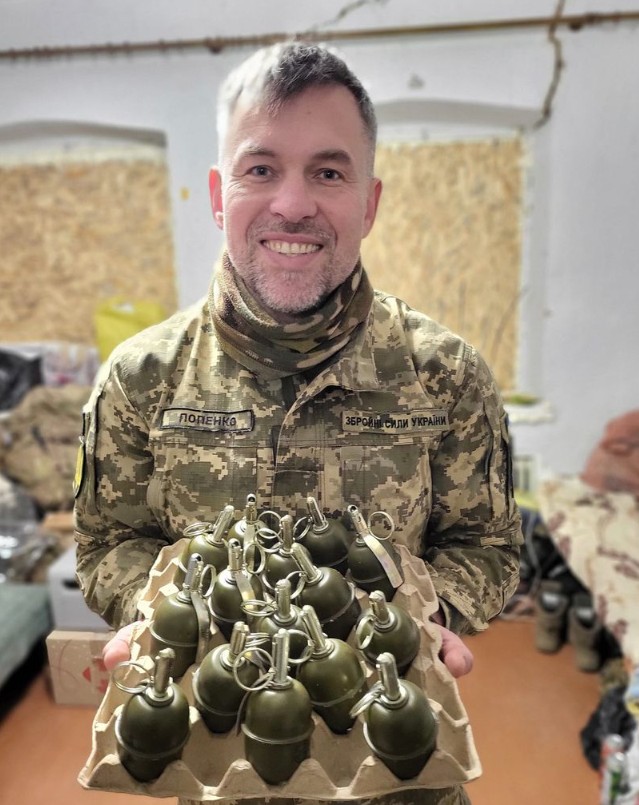 &quot;Тричі ходив до військкомату&quot;: актор-військовий Попенко розповів, чим займається у ЗСУ