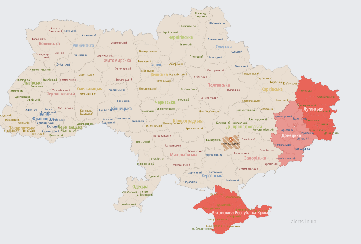 В Україні оголосили масштабну тривогу: в Росії злетів МіГ