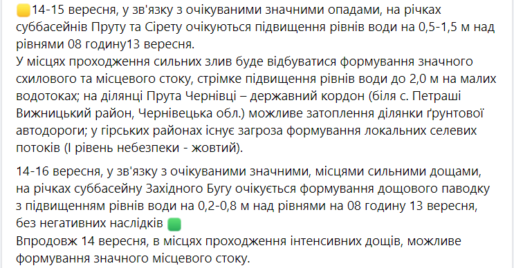 Українців попереджають про небезпеку через значні опади та грози: про що йдеться