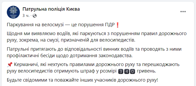 Українським водіям нагадали, де паркуватись ніяк не можна: який штраф можуть виписати