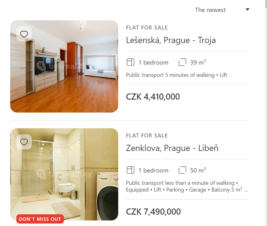 Недвижимость в Чехии. Сколько стоят квартиры в самых больших городах