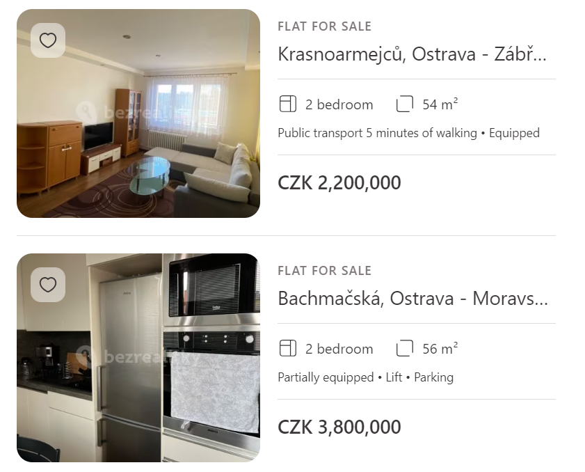 Недвижимость в Чехии. Сколько стоят квартиры в самых больших городах