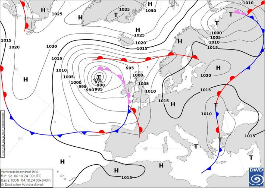 На Україну насувається циклон: в яких регіонах чекати негоди