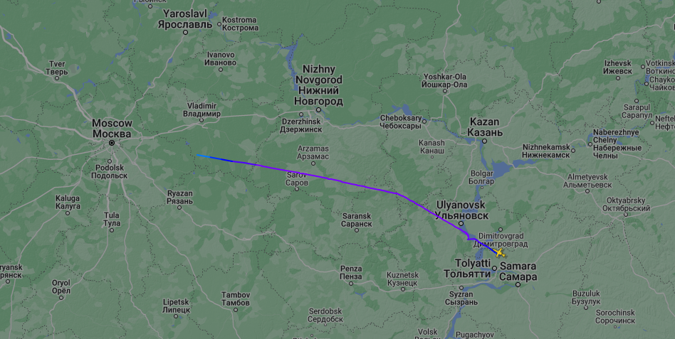 Самолеты Пригожина заметили в Москве и Петербурге, - &quot;Гаюн&quot;