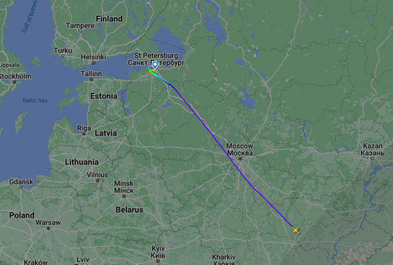 Самолеты Пригожина заметили в Москве и Петербурге, - &quot;Гаюн&quot;