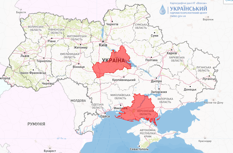 Українців попередили про підвищений рівень пожежної небезпеки у перші вихідні липня