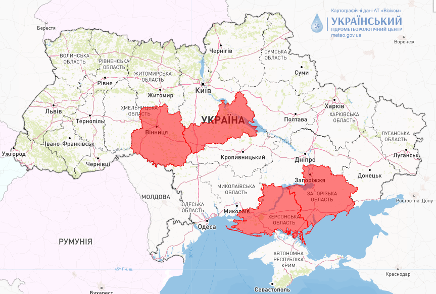 Украинцев предупредили о повышенном уровне пожарной опасности в первые выходные июля